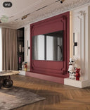 Sovereign Crimson Marble &  Boiserie TV Unit
