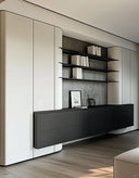 Monochrome Arch-Shelving