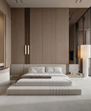 Zen Arch Low-Profile Platform Bed & Integrated Wall Suite