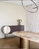 Buy Custom 12–16 Seater Armani Marble Dining Table UAE/Dubai
